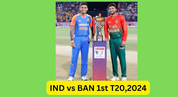 IND vs BAN 1st T20,2024